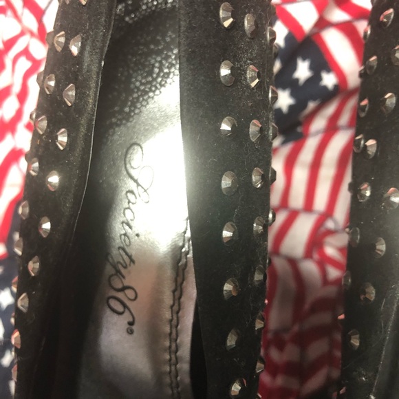 Black Rhinestone platform - Picture 2 of 4